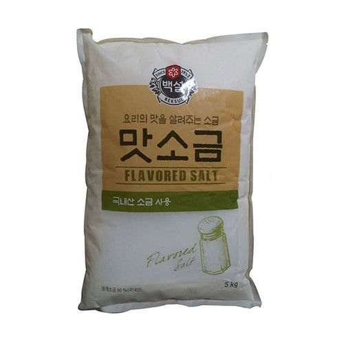 백설 맛소금(중간입자) 5kg