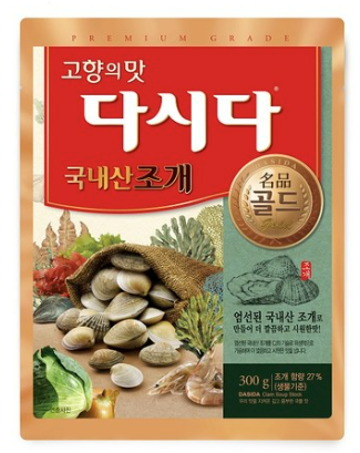 백설 명품골드 조개 다시다 300g