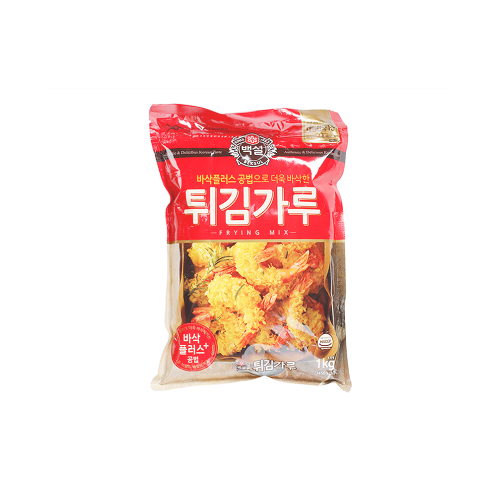 백설 튀김가루 1kg