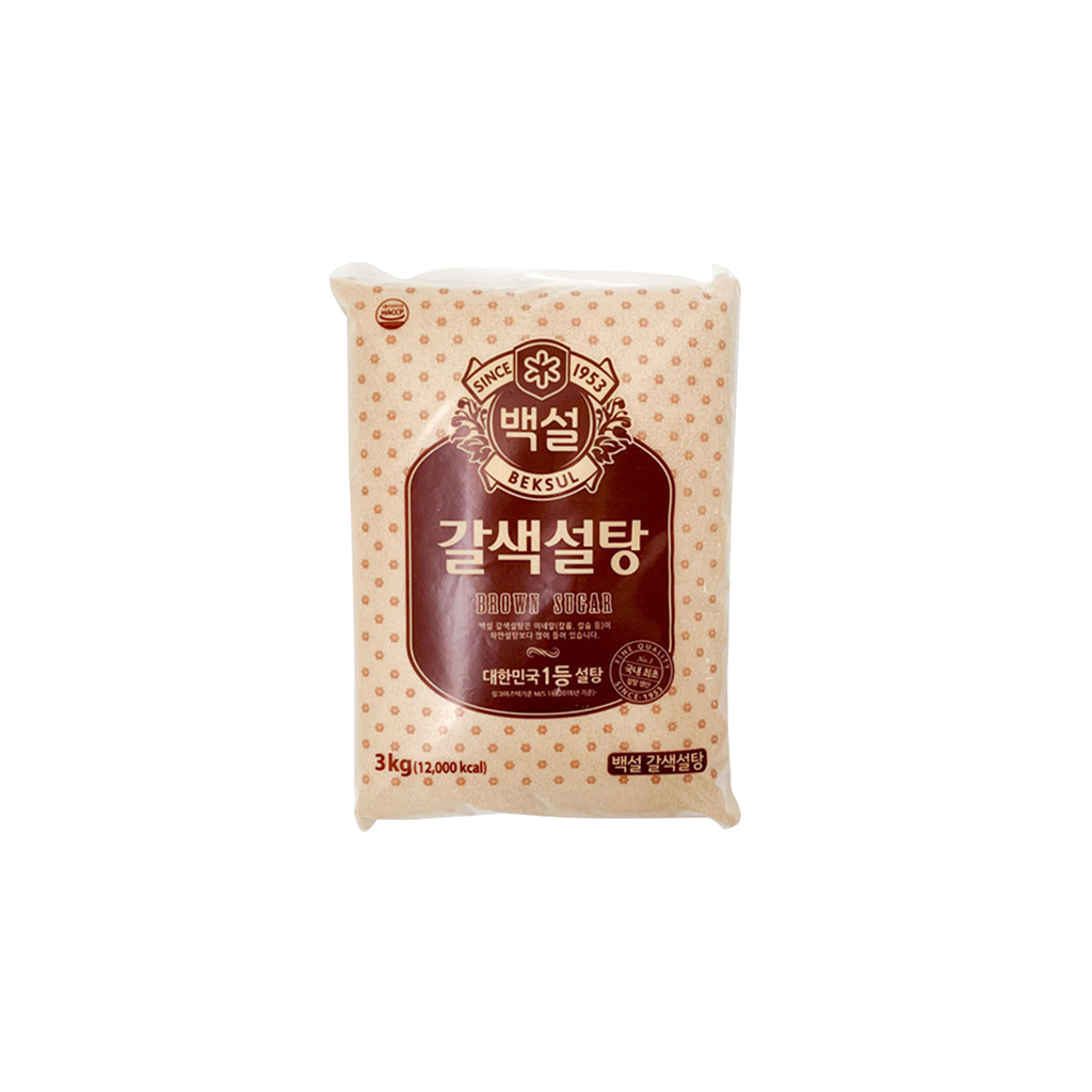 백설 갈색설탕(중백) 3kg