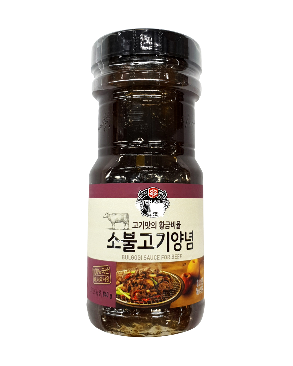 청정원 소불고기양념 840g