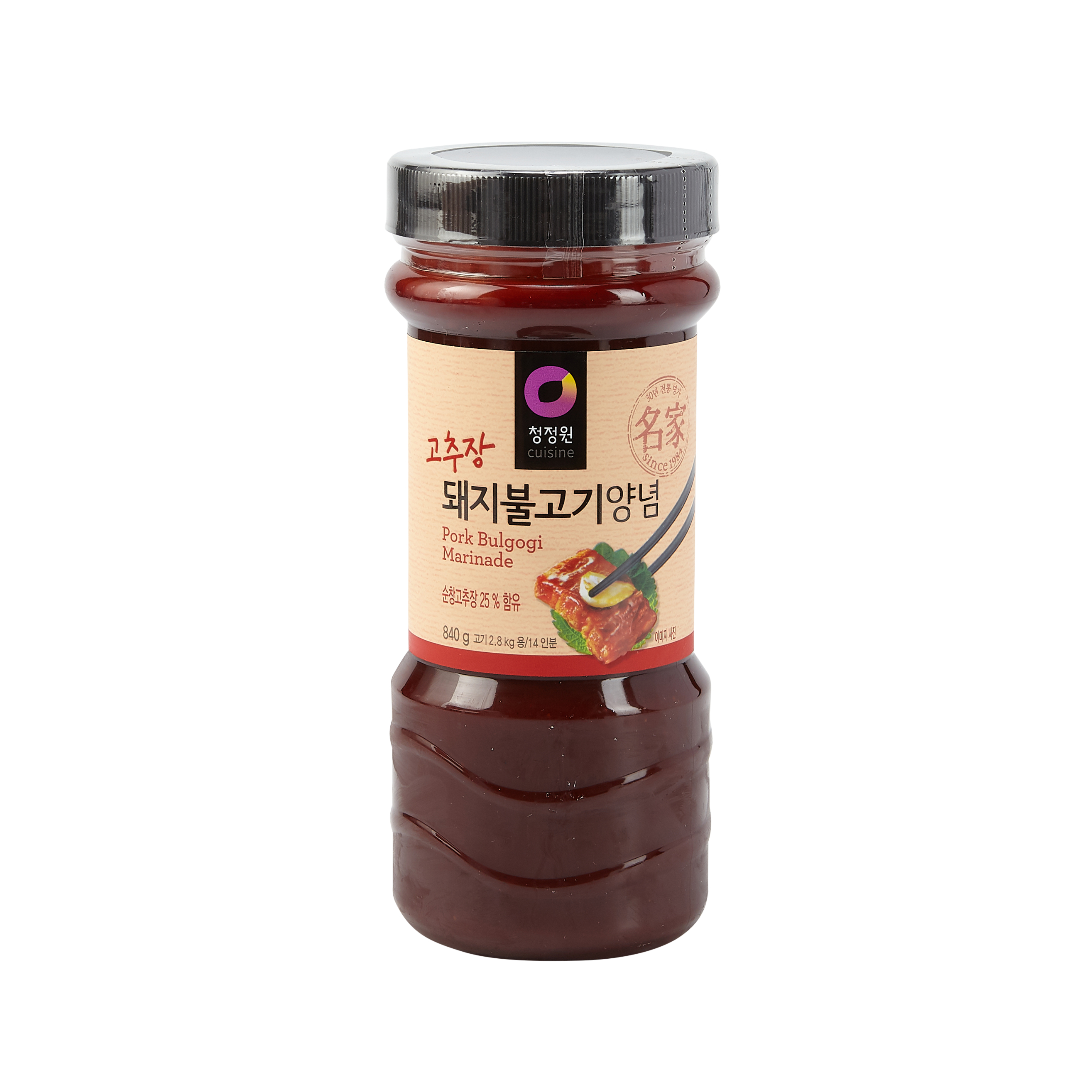 청정원 돼지불고기양념 840g