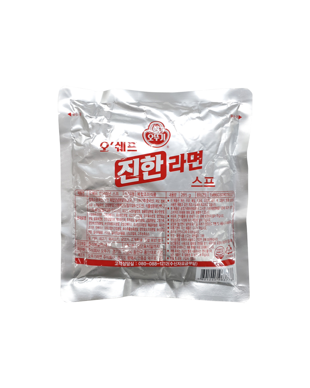 오뚜기 진한라면스프 285g