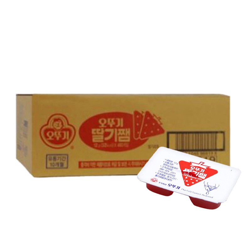 오뚜기 일회용 딸기잼(디스펜텍) 12g*480