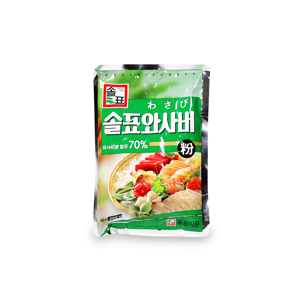 솔표 와사비분말 200g