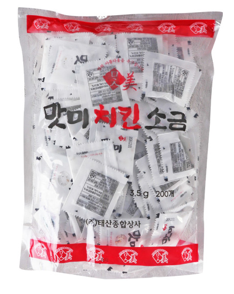 태산 미니소금(치킨/일회용/3.5g*200) 700g