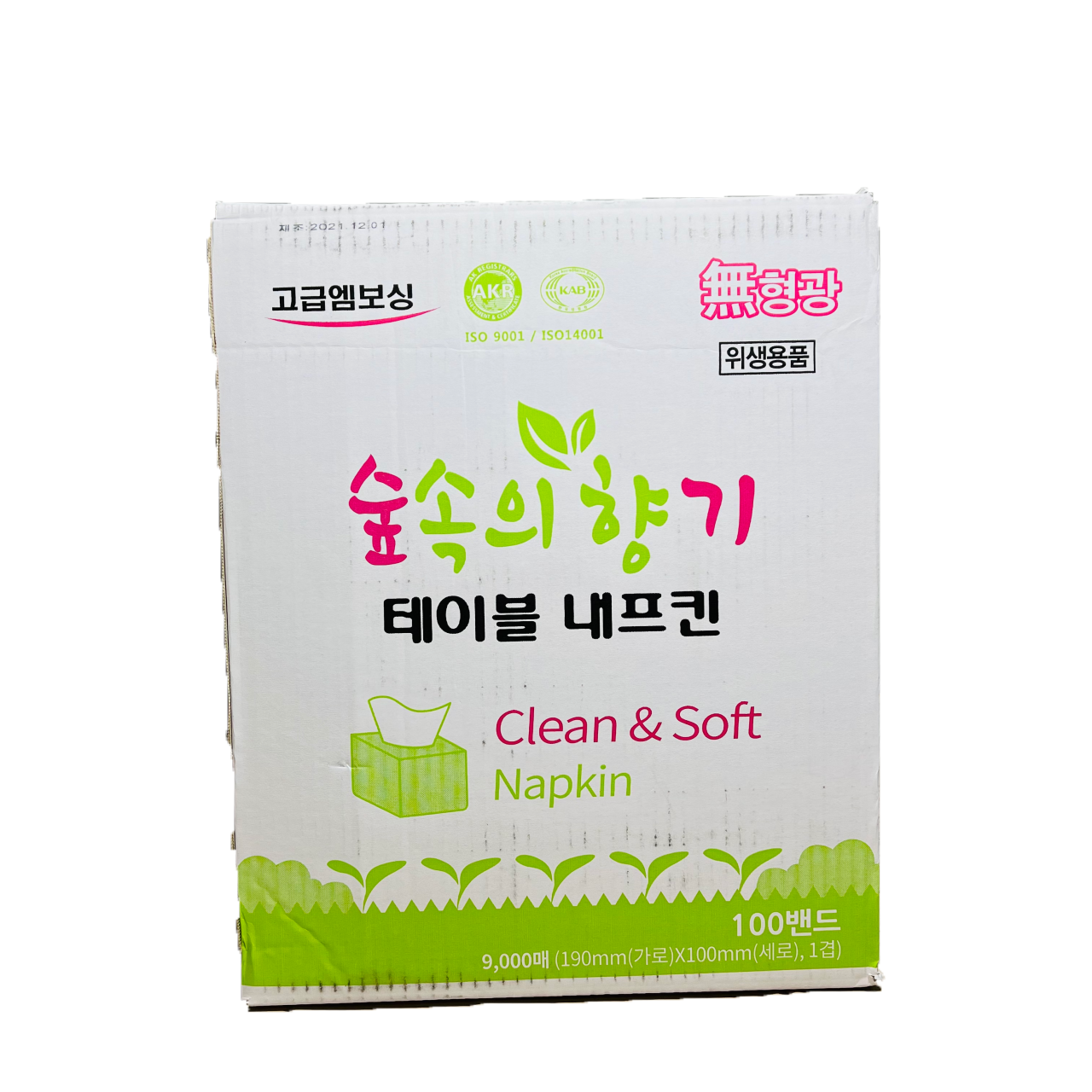 숲속의향기 테이블냅킨 (90매*100속)9000매