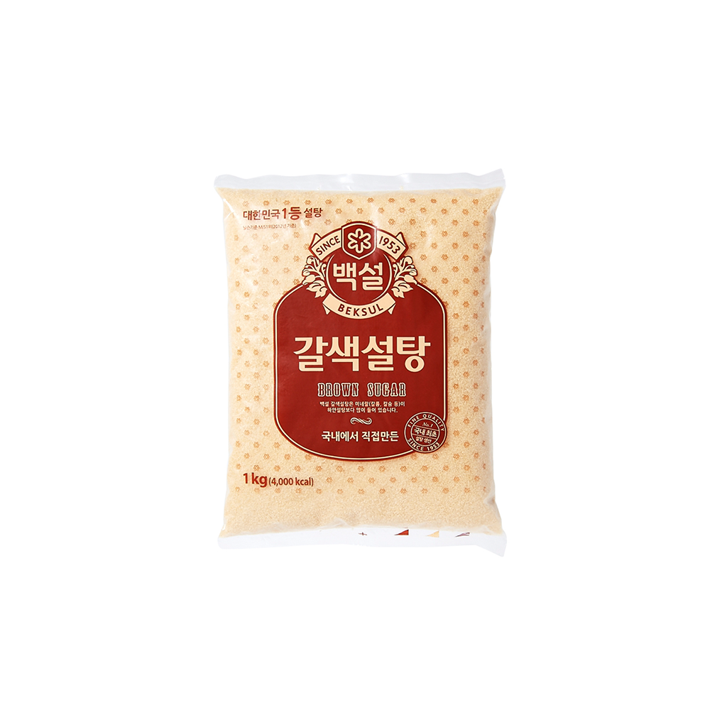백설 갈색설탕(중백) 1kg
