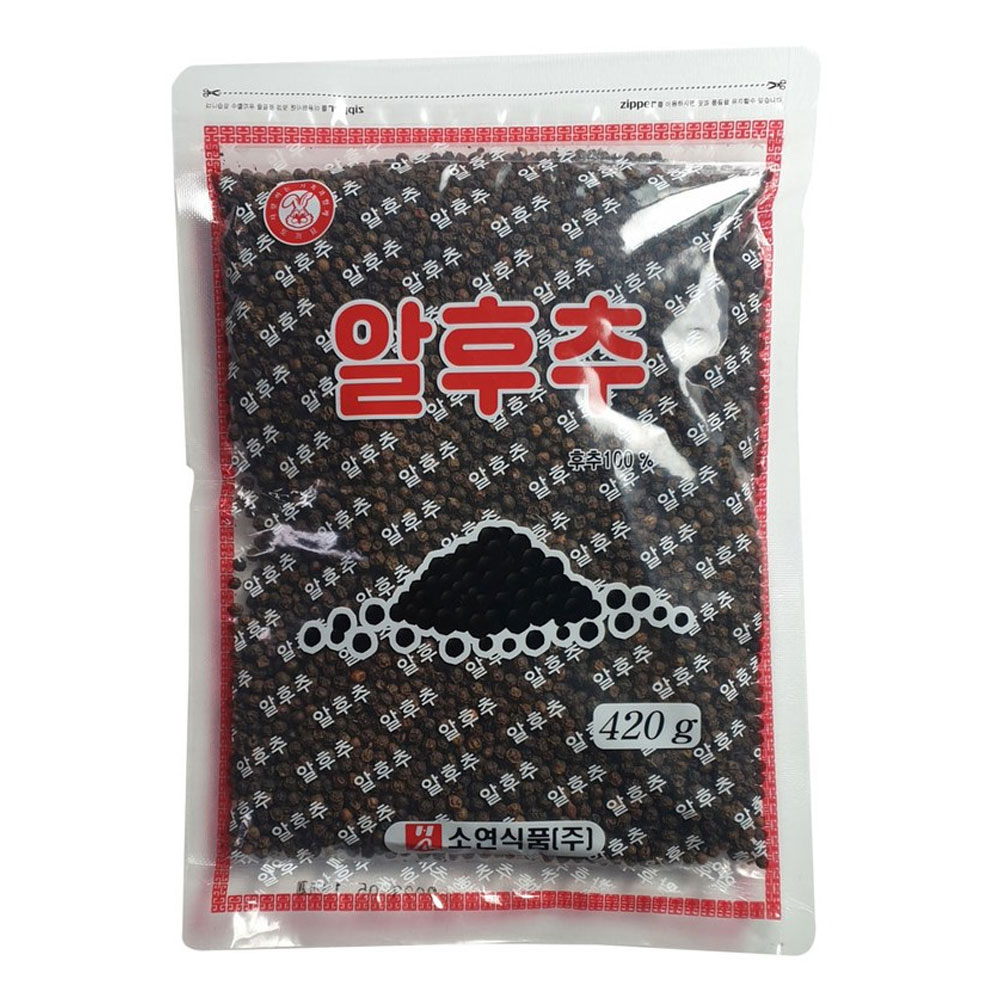 소연 흑후추(알 파우치) 420g