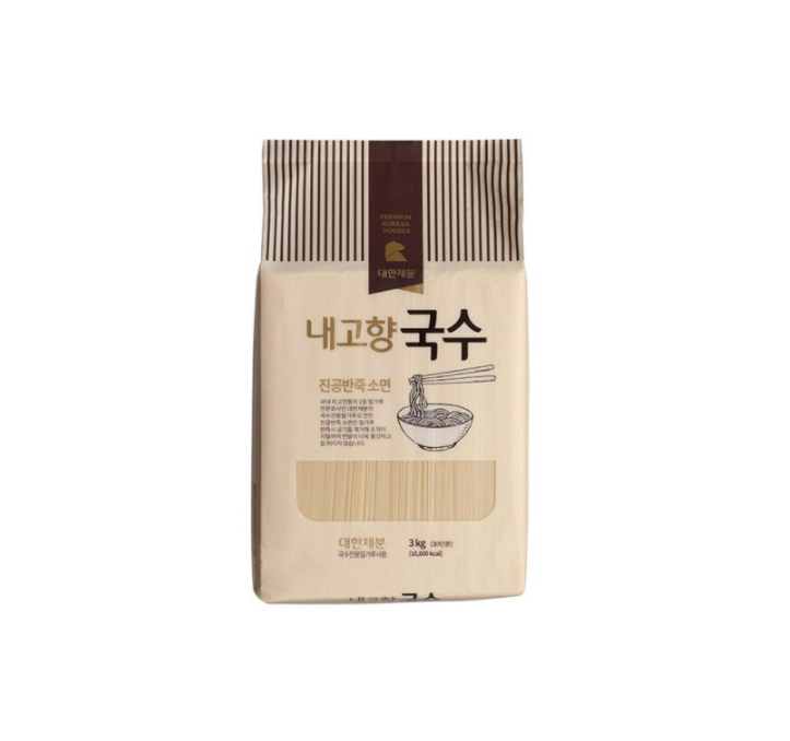 곰표 내고향 소면국수(진공) 3kg