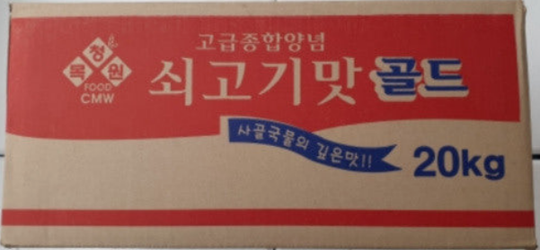 청목원 쇠고기다시(골드) 20kg