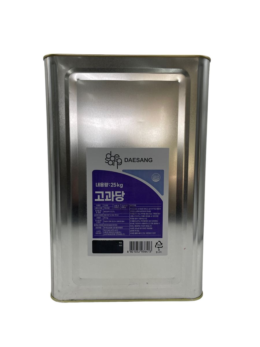 대상 고과당(캔) 25kg