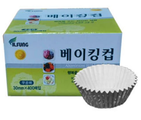일성 베이킹컵(30mm) 400입