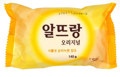 LG 알뜨랑 세수비누 140g