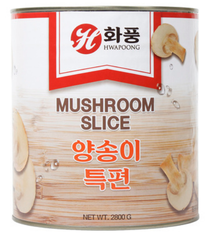 화풍 양송이캔(특편) 2.8kg