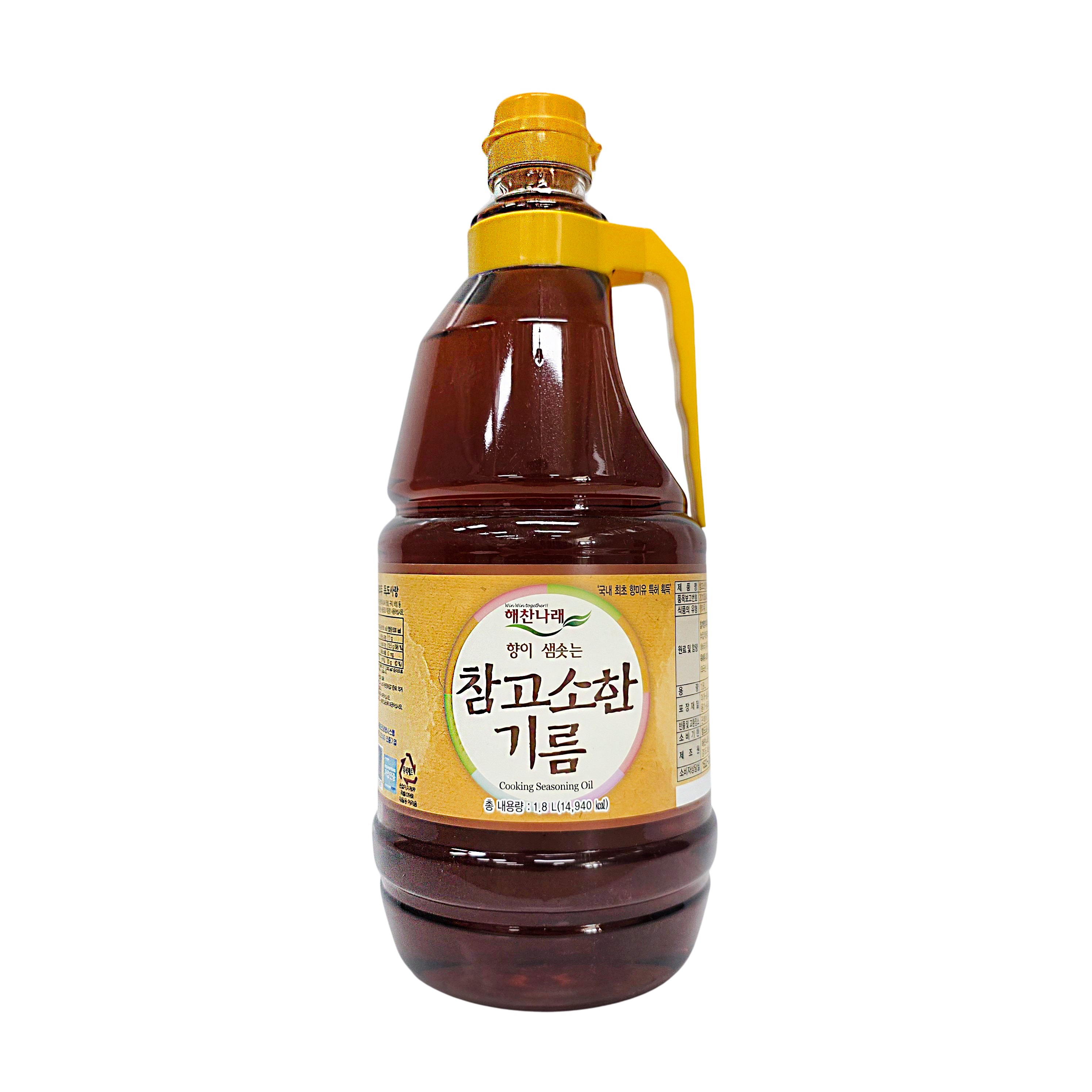 해찬나래 참향기름(참고소한A) 1.8L