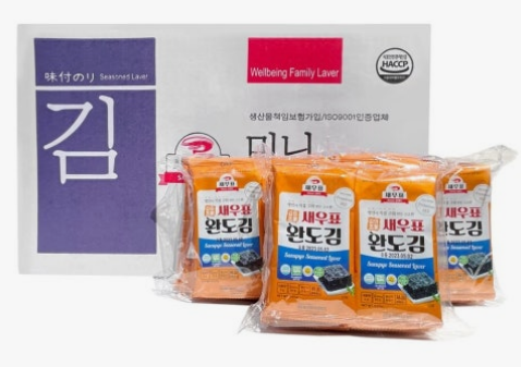 새우표 미니도시락김(2g*10) 20g*6