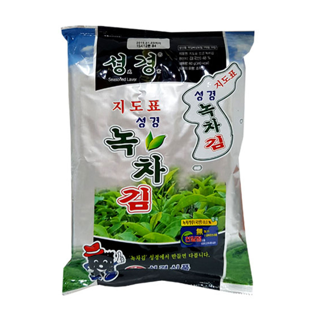 성경 녹차전장김 60g