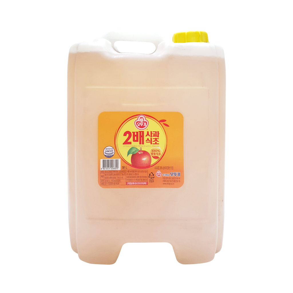 오뚜기 2배 사과식초 18L