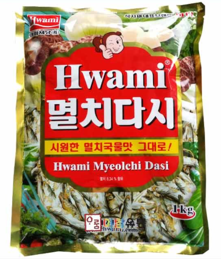 화미 멸치 다시다 1kg