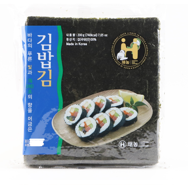 해농 김밥김(파랑/B급/100매) 200g