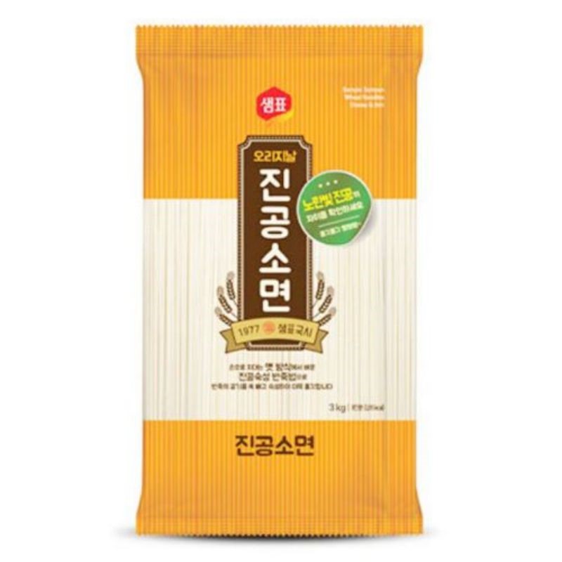 샘표 소면국수(쫄깃한/진공) 3kg