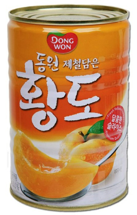 동원 황도캔(슬라이스) 400g
