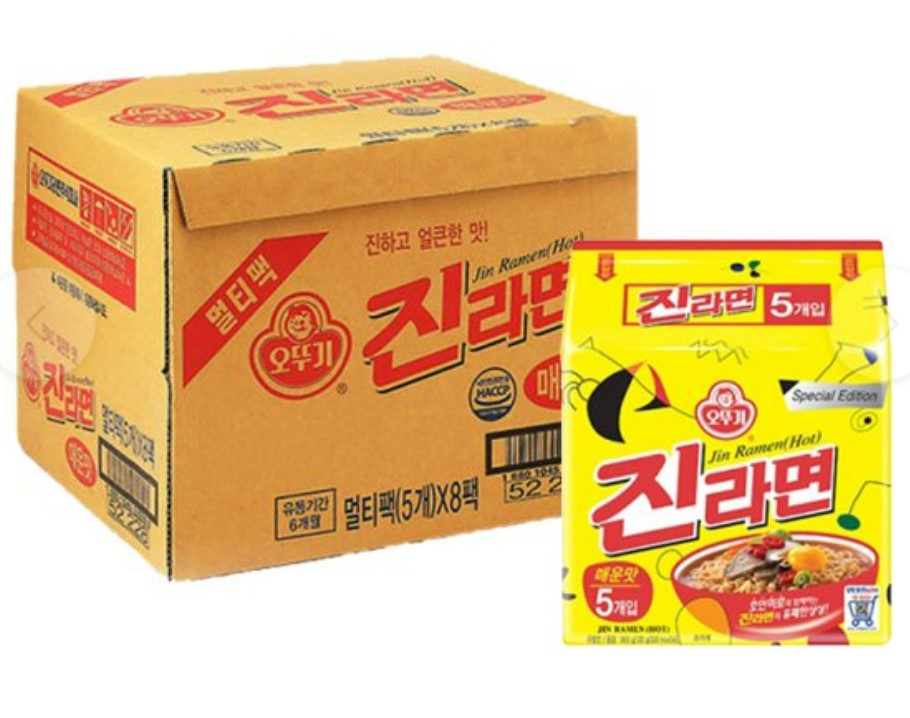 오뚜기 진라면(매운맛/멀티) 120g*40