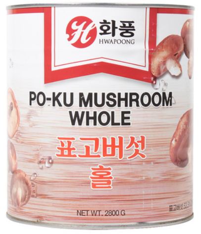 화풍 표고버섯캔(홀) 2.8kg