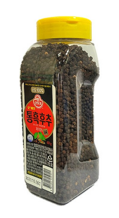 오뚜기 통흑후추(PET) 450g