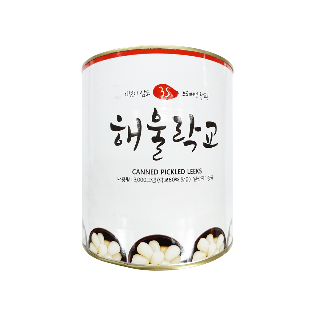 해울찬 락교캔(3S) 3kg