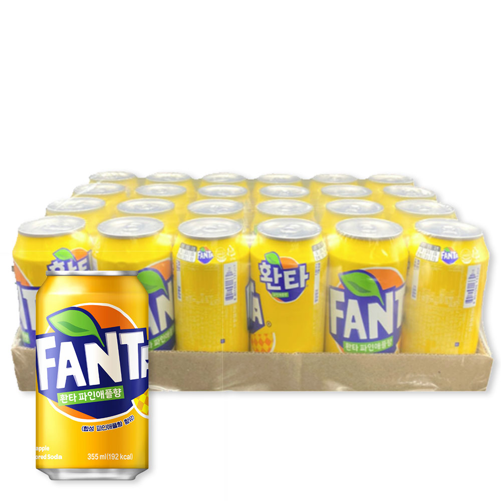 코카콜라 환타캔(파인애플) 355mL*24
