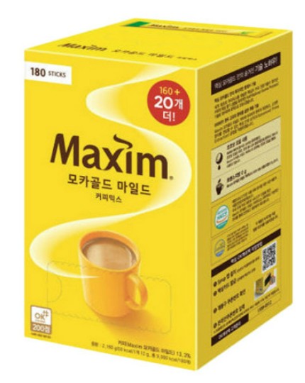 맥심 모카골드 커피믹스(12g*160T+20T) 2.16kg