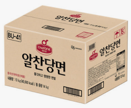 쉐프원 알찬당면 14kg