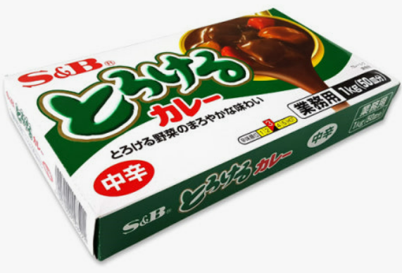 에스비 토로케루 카레(중간매운맛/고체) 1kg