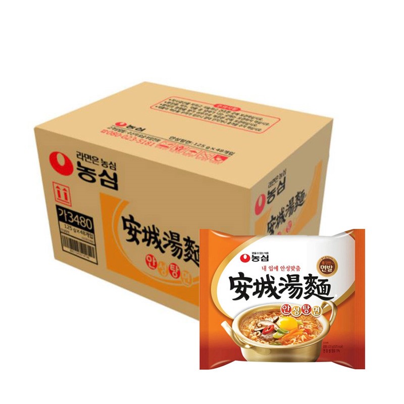 농심 안성탕면(멀티팩/125g*5입) 625g*8