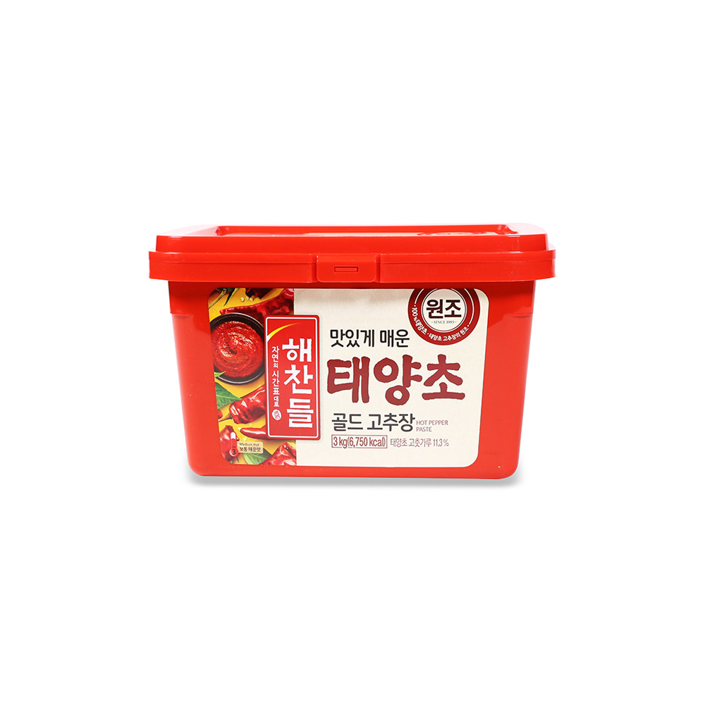 해찬들 태양초 고추장 3kg