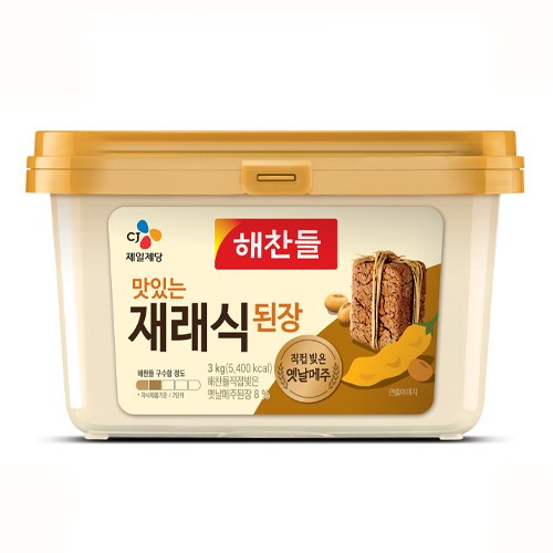 해찬들 재래식 된장 3kg
