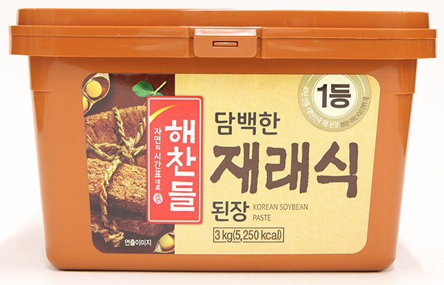 해찬들 재래식 된장 3kg