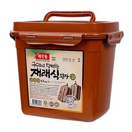 해찬들 재래식 된장 6.5kg