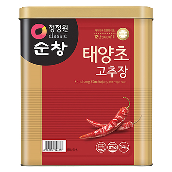 청정원 태양초 고추장 14kg