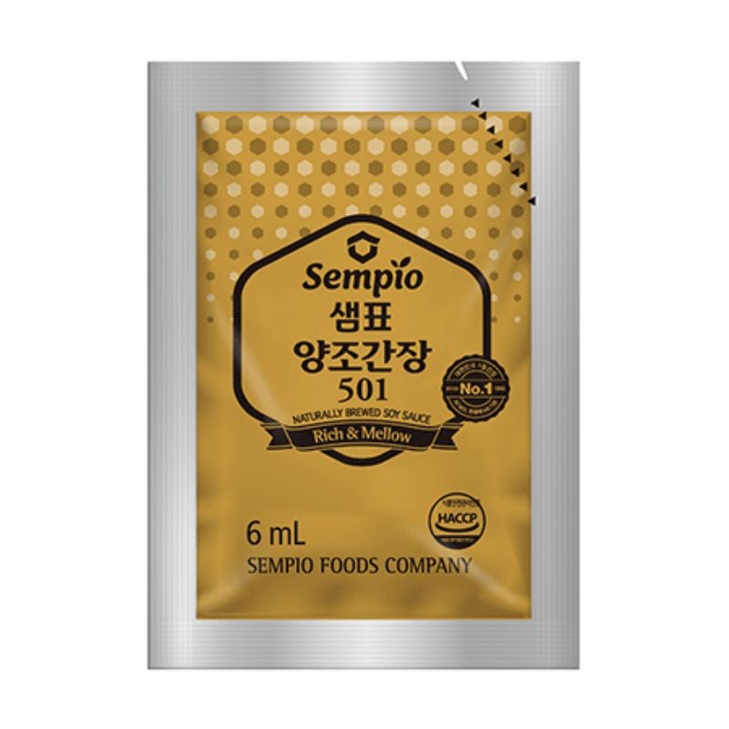 샘표 양조간장(일회용/6mL*198) 1.188kg
