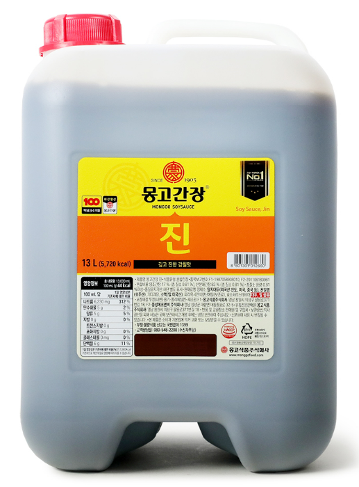 마산몽고 진플러스 간장 13L