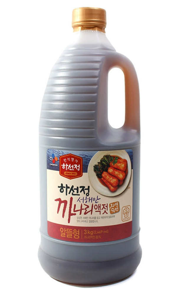 하선정 까나리액젓(알뜰형) 3kg