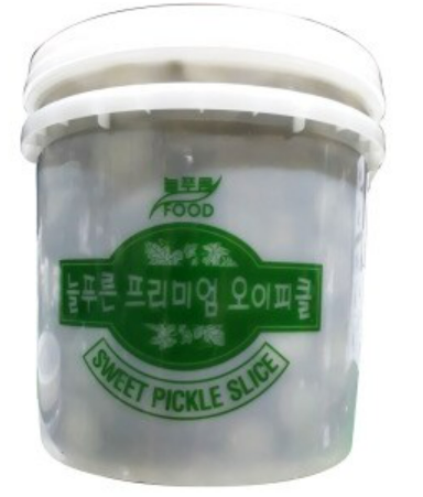 늘푸른 피클(슬라이스) 10kg