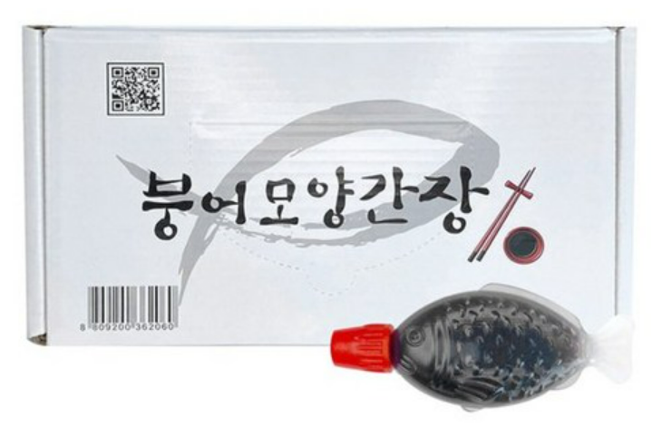 붕어모양간장(일회용/4g*500) 2kg