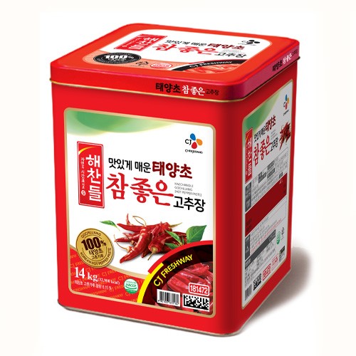 해찬들 참좋은 고추장 14kg