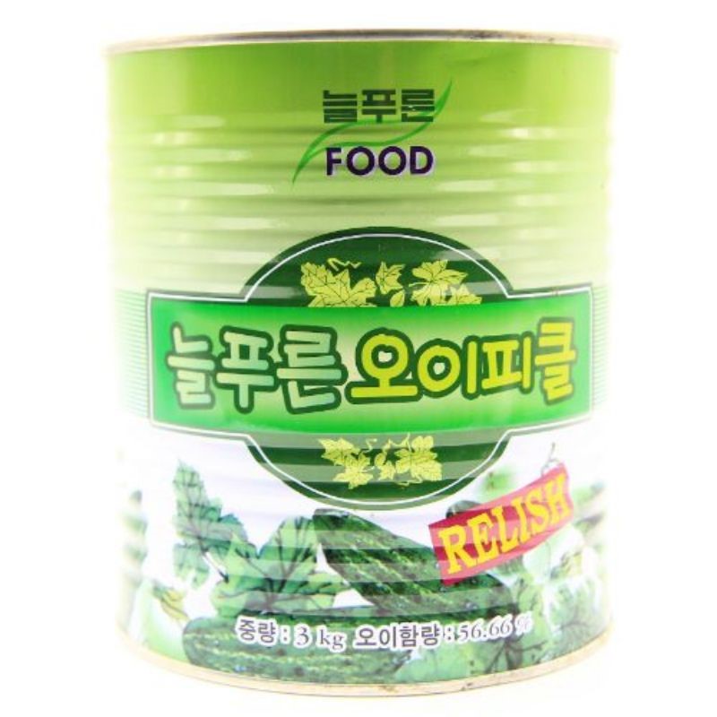 늘푸른 피클(렐리쉬) 3kg