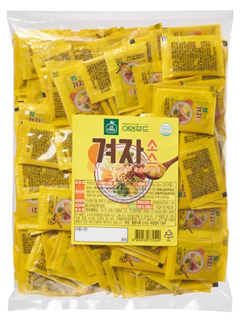 이엔 미니겨자소스(3g*200) 600g