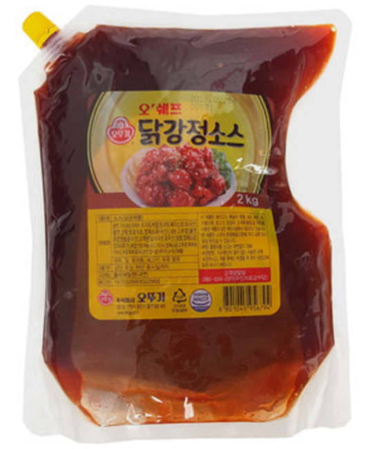 오쉐프 닭강정소스(스파우트팩) 2kg